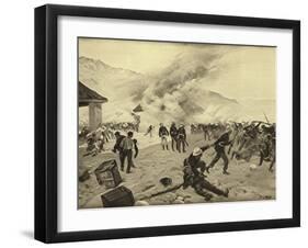 Defence of Rorke's Drift, 1879-Henri-Louis Dupray-Framed Giclee Print