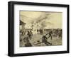 Defence of Rorke's Drift, 1879-Henri-Louis Dupray-Framed Premium Giclee Print