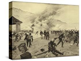 Defence of Rorke's Drift, 1879-Henri-Louis Dupray-Stretched Canvas