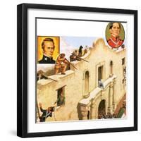 Defence of the Alamo-John Keay-Framed Giclee Print