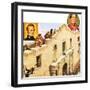 Defence of the Alamo-John Keay-Framed Giclee Print