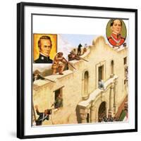 Defence of the Alamo-John Keay-Framed Giclee Print