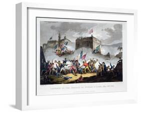 'Defence of the breach at St Jean d'Acre, May 8th 1799', 1815-Thomas Sutherland-Framed Giclee Print