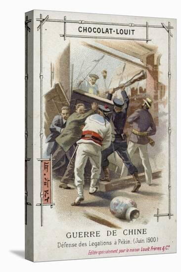 Defence of the Legations in Beijing, Boxer Rebellion, China, June 1900-null-Stretched Canvas