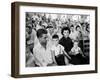 Defendant Roy Bryant with His Sons and Wife Carolyn During His Trial for the Murder of Emmett Till-Ed Clark-Framed Photographic Print
