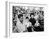 Defendant Roy Bryant with His Sons and Wife Carolyn During His Trial for the Murder of Emmett Till-Ed Clark-Framed Photographic Print