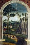 Triptych of the Nativity, the Adoration of the Magi and Jesus Christ's Tomb, 1523-Defendente Ferrari-Giclee Print