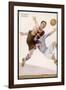 Defender Successfully Clears the Ball out of Danger-null-Framed Photographic Print