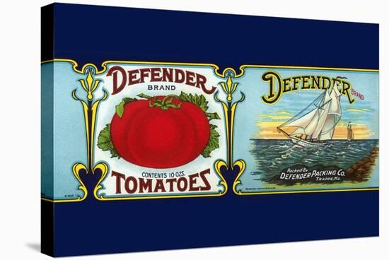 Defender Tomatoes-null-Stretched Canvas