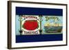 Defender Tomatoes-null-Framed Art Print