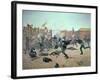 Defending the Fort: Indians Attack a U.S. Cavalry Post in the 1870S-Charles Schreyvogel-Framed Giclee Print