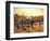 Defending the Stockade-Charles Shreyvogel-Framed Art Print