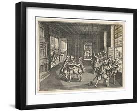 Defenestration of Prague-null-Framed Art Print