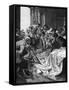 Defenestration-Alphonse Mucha-Framed Stretched Canvas