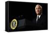 Defense Sec. Robert Gates Speaks after Taking His Oath of Office, Dec. 2006-null-Framed Stretched Canvas