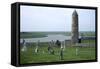 Defensive Celtic Round Tower, 9th Century-CM Dixon-Framed Stretched Canvas