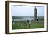 Defensive Celtic Round Tower, 9th Century-CM Dixon-Framed Photographic Print