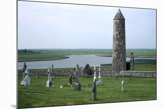 Defensive Celtic Round Tower, 9th Century-CM Dixon-Mounted Photographic Print