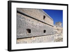 Defensive Wall, Castle Dentice of Frasso-null-Framed Giclee Print