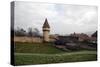 Defensive Walls and Tower, Cluny, Burgundy, France, Europe-Oliviero-Stretched Canvas