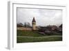 Defensive Walls and Tower, Cluny, Burgundy, France, Europe-Oliviero-Framed Photographic Print