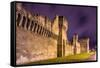 Defensive Walls of Avignon, A Unesco Heritage Site in France-Leonid Andronov-Framed Stretched Canvas