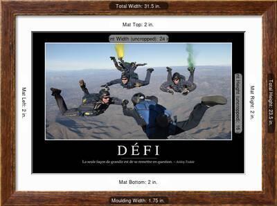Defi Citation Et Affiche D Inspiration Et Motivation Photographic Print Allposters Com