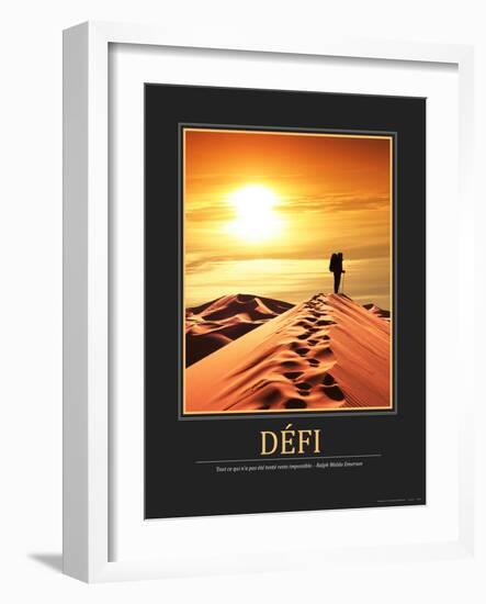 Défi (French Translation)-null-Framed Photo