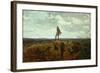 Defiance: Inviting a Shot before Petersburg, 1864 (Oil on Panel)-Winslow Homer-Framed Giclee Print