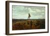 Defiance: Inviting a Shot before Petersburg, 1864 (Oil on Panel)-Winslow Homer-Framed Giclee Print