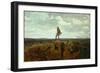 Defiance: Inviting a Shot before Petersburg, 1864 (Oil on Panel)-Winslow Homer-Framed Giclee Print