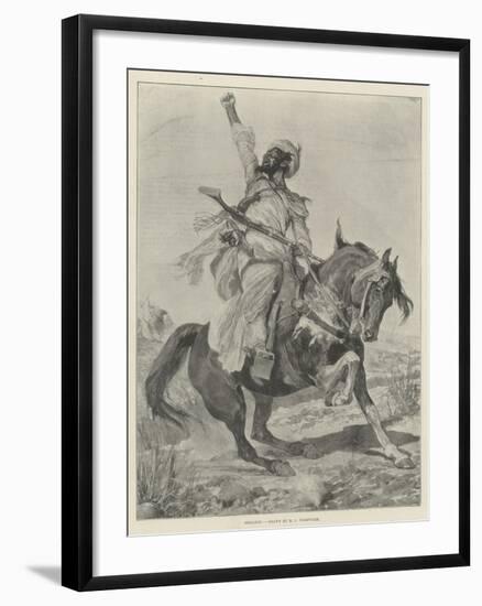 Defiance-Richard Caton Woodville II-Framed Giclee Print