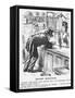 Defiant Definition, 1872-Charles Samuel Keene-Framed Stretched Canvas