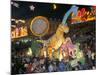 Defile Aux Lumieres, Carnival, Place Massena, Nice, Alpes-Maritimes, Provence, France-Bruno Barbier-Mounted Photographic Print