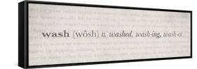 Definition Wash 2-Kristin Emery-Framed Stretched Canvas