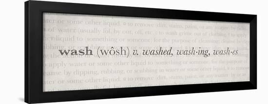 Definition Wash 2-Kristin Emery-Framed Art Print