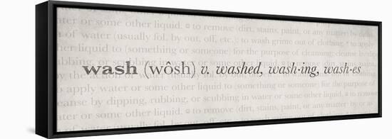 Definition Wash 2-Kristin Emery-Framed Stretched Canvas