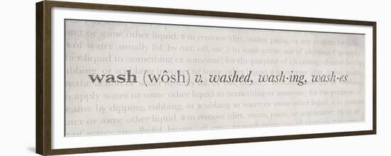 Definition Wash 2-Kristin Emery-Framed Premium Giclee Print