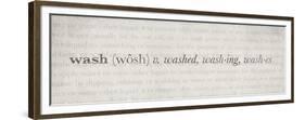 Definition Wash 2-Kristin Emery-Framed Premium Giclee Print