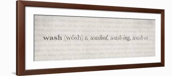 Definition Wash 2-Kristin Emery-Framed Premium Giclee Print