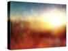 Defocused Background-shagane-Stretched Canvas