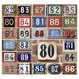 Numbers 80S-Defotoberg-Laminated Photographic Print