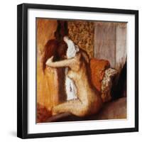 Degas: After The Bath-Edgar Degas-Framed Giclee Print