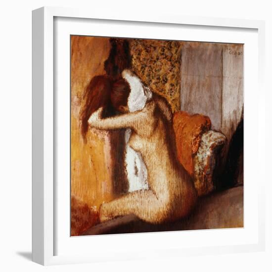 Degas: After The Bath-Edgar Degas-Framed Giclee Print