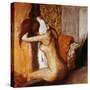 Degas: After The Bath-Edgar Degas-Stretched Canvas