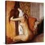 Degas: After The Bath-Edgar Degas-Stretched Canvas