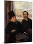 Degas and Evariste de Valernes, Painter and Friend of the Artist-Edgar Degas-Mounted Art Print