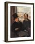 Degas and Evariste de Valernes-Edgar Degas-Framed Giclee Print