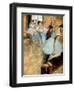 Degas: Ballet Class, C1880-Edgar Degas-Framed Giclee Print