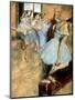 Degas: Ballet Class, C1880-Edgar Degas-Mounted Giclee Print